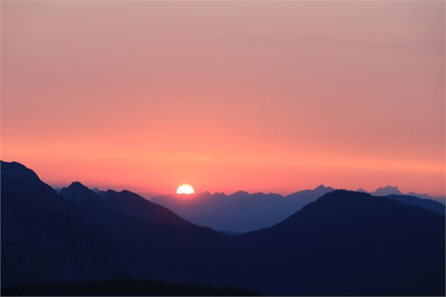 coucher de soleil - Office de Tourisme Thônes Coeur des Vallées