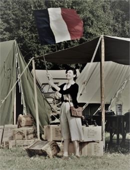 80 ans parachutage - Reconstitution Historique du camp "Liberté"
