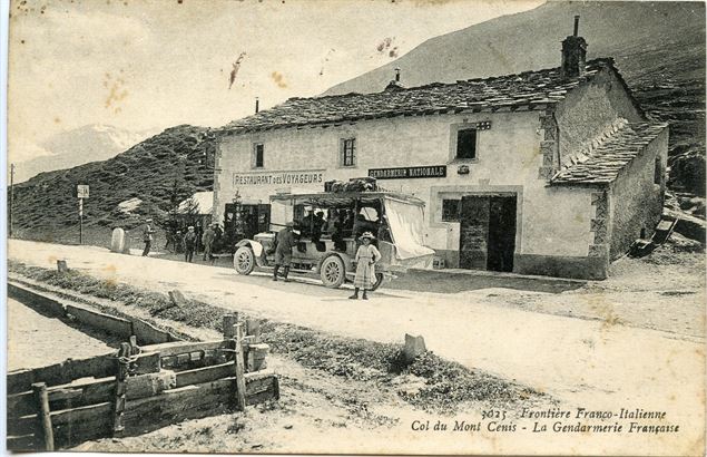 Vieille carte postale Col du Mont-Cenis - Généanet - fanfan1