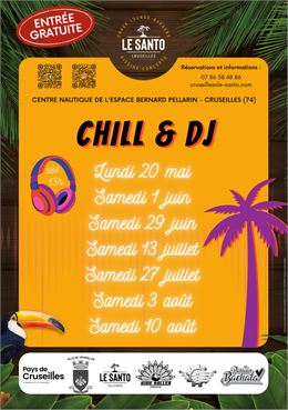 Saturday chill & DJ - LE SANTO - Cruseilles