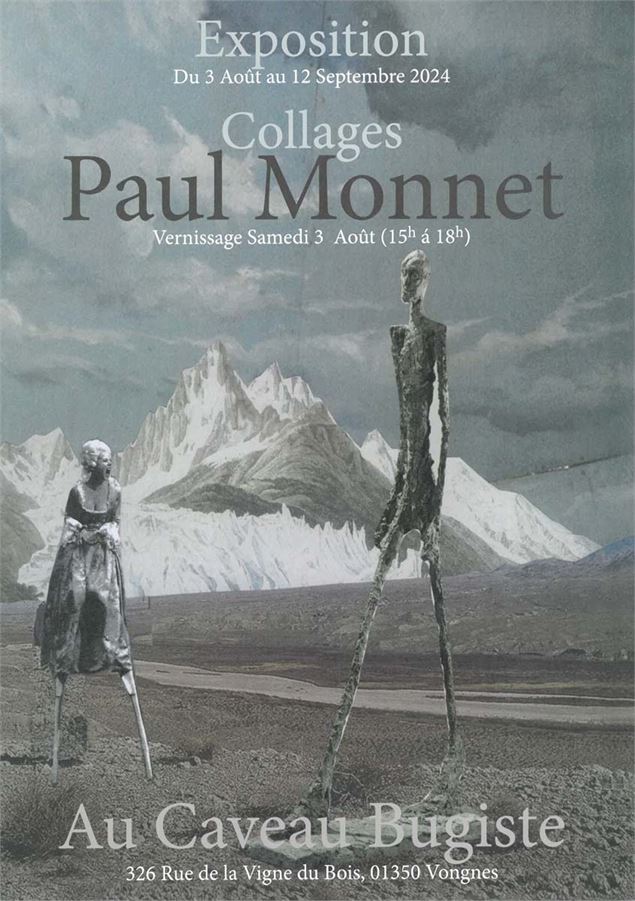 Exposition de Paul Monnet - Paul Monnet et Cveau Bugiste