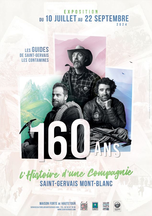 Affiche Exposition 160 ans, l'histoire d'une compagnie. réalisée par Toute une montagne - Toute une 