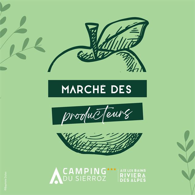 Marché des producteurs - campingsierroz