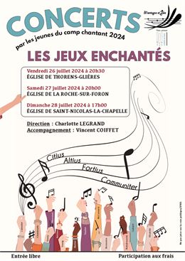 Concert "Les jeux enchantés" - Amis de l’Orgue Historique Franzetti