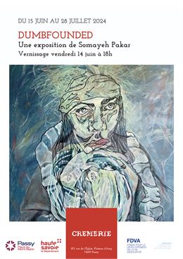 Exposition "DUMBFOUNDED" de Somayeh Pakar à l'Espace CREMERIE - CREMERIE