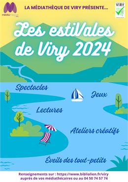 Les EstiVales de Viry 2024 - Médiathèque de Viry