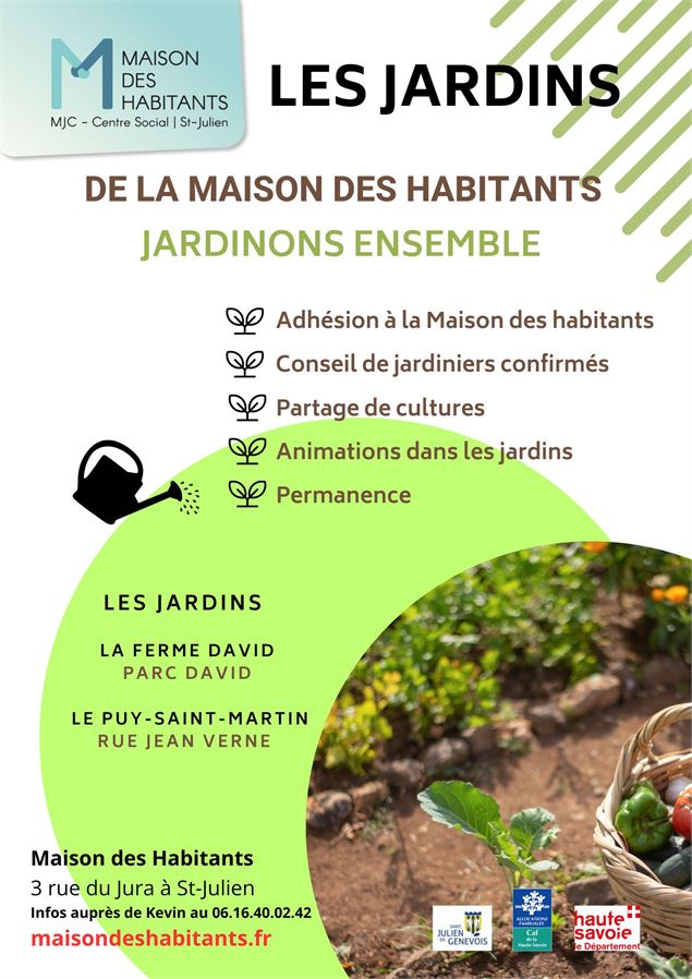 Les jardins de la Maison des Habitants - Maison des Habitants