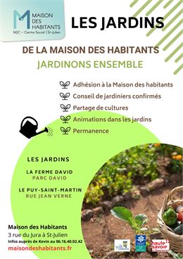 Les jardins de la Maison des Habitants - Maison des Habitants