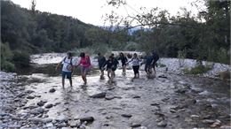 traversée les pieds dans l'eau - Matthieu Gevertz