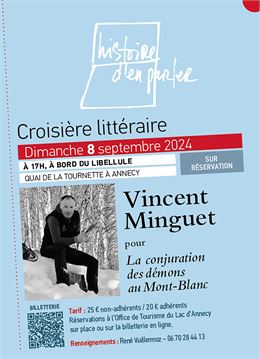 Croisière littéraire avec Vincent Minguet