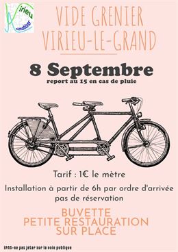 Vide grenier de Virieu-le-Grand - Virieu Animations