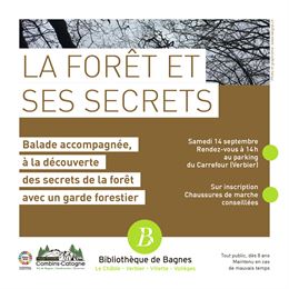 La forêt et ses secrets - balade accompagnée par un garde forestier