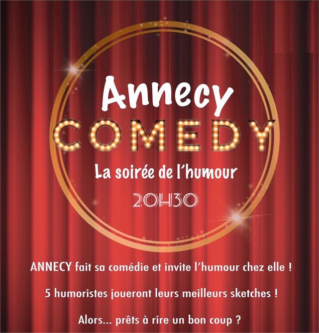 Annecy Comedy - Du sapin sur la planche