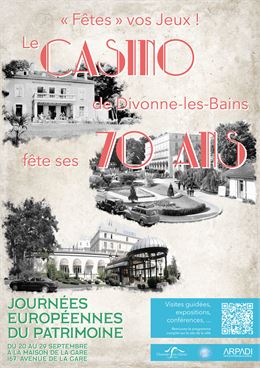 Affiche JEP 2024 - Service communication de la Mairie de Divonne-les-Bains