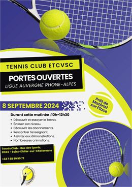 Porte ouverte du tennis club