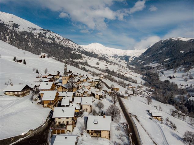 Hauteluce en hiver - Les Saisies