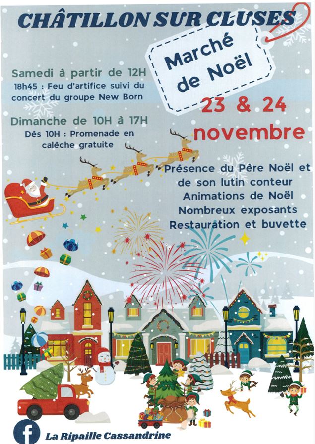 Marché de Noël de Châtillon-sur-Cluses_Châtillon-sur-Cluses