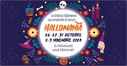 Affiche Hallomania - Léman Expériences