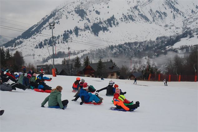 Dévalée express en luge - Office de Tourisme de Saint Jean d'Arves