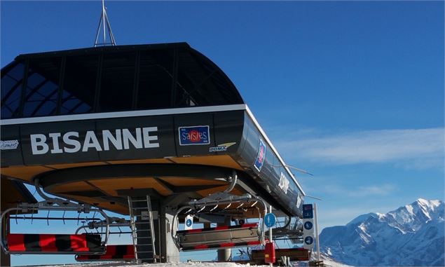 Télésiège de Bisanne les Saisies - Office de tourisme des Saisies