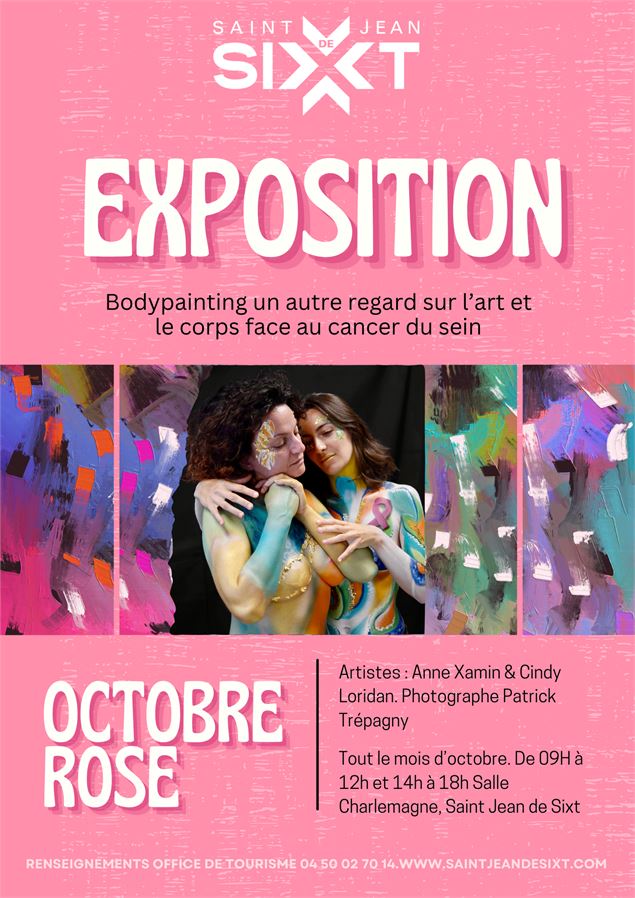 Exposition octobre rose - OT ST jean de Sixt