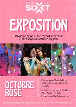 Exposition octobre rose - OT ST jean de Sixt