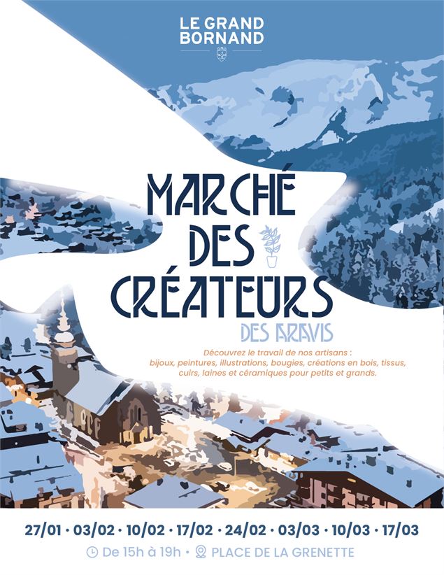 Marché des créateurs - Le Grand-Bornand Tourisme