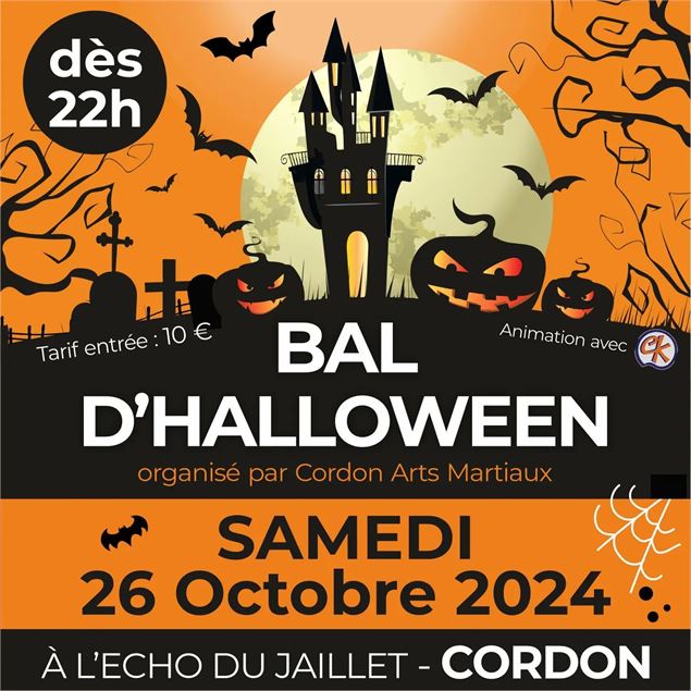 Bal d'Halloween - © Cordon Arts Martiaux