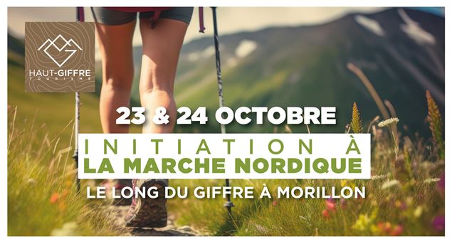 Initiation marche nordique - Haut-Giffre Tourisme