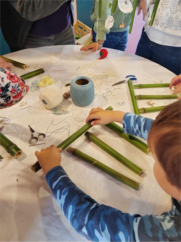 atelier carillon en bois