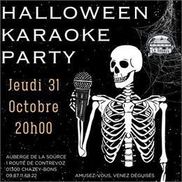 Soirée Haloween karaoke à la Source - Auberge de la Source