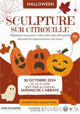 Sculpture sur Citrouille