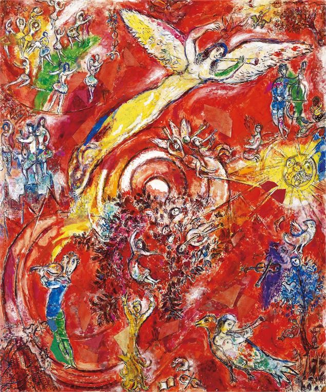 Conférence : Chagall - Marc Chagall, Le triomphe de la musique, 1966