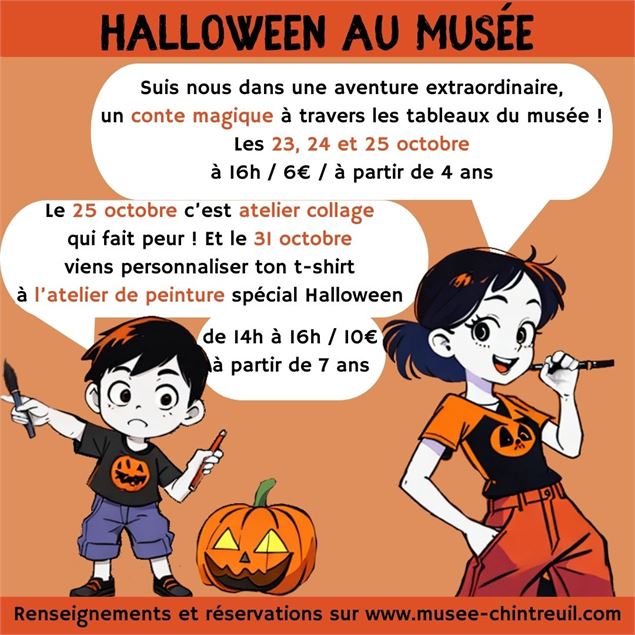 Halloween au Musée - Musée Chintreuil