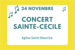 Sainte-Cécile - Concert - Thônes - Office de tourisme