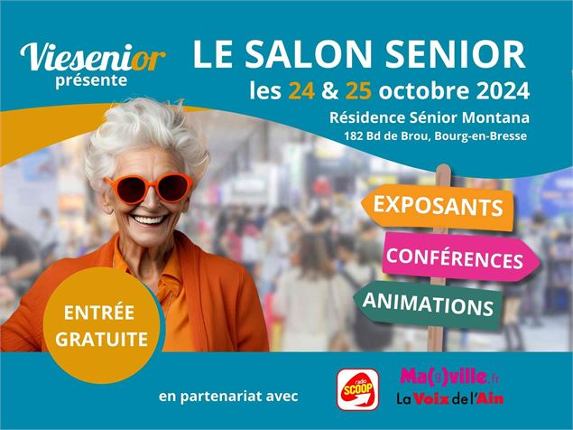 Salon sénior de Bourg-en-Bresse - La Voix de l'Ain