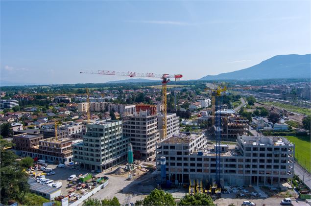 Ecoquartier de l'Etoile (Ambilly) - ©OraeDrone