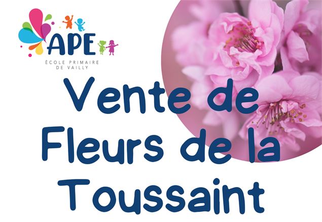 Vente de fleurs Toussaint