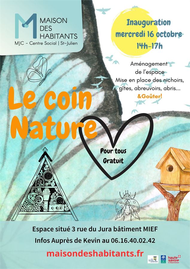 Le coin nature - Maison des Habitants