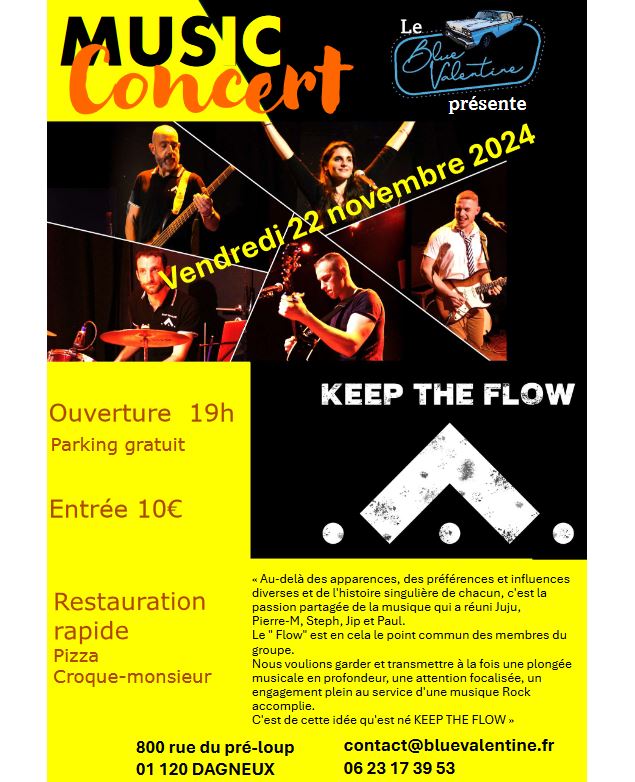 Concert - Keep the flow - oui