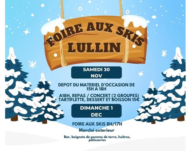 Foire aux Skis - Ski Club Bellevaux- Lullin