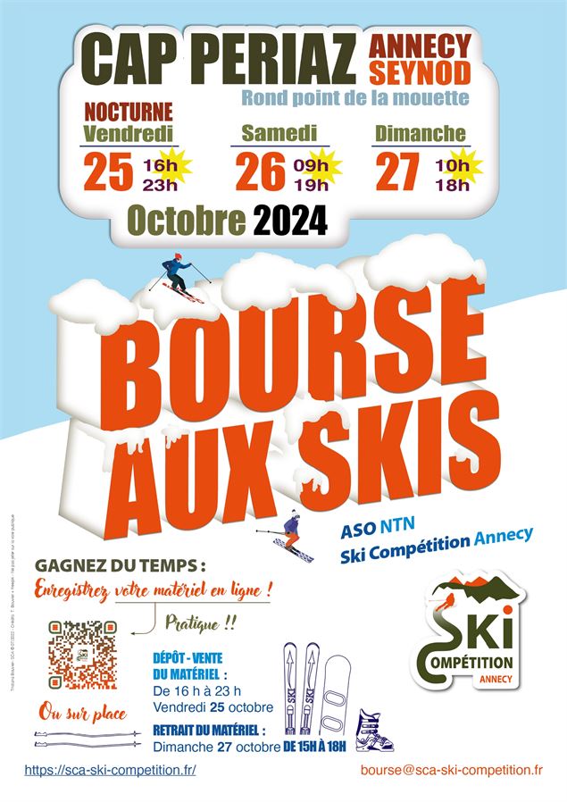 Bourse aux skis - Ski Compétition Annecy