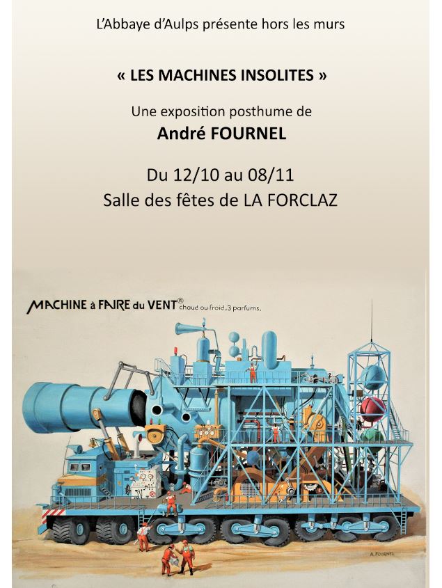 affiche André FOURNEL - Les Machines Insolites - André FOURNEL - DDVA