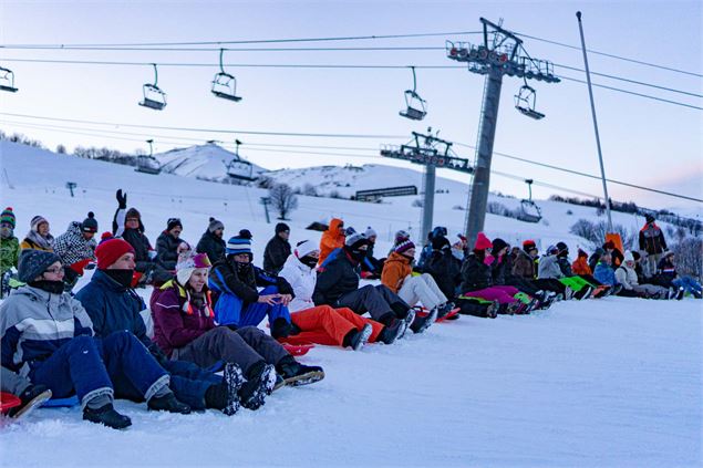 Course de luge Haribo - Corbier Tourisme