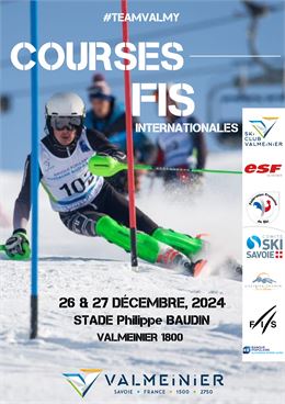 Courses de ski FIS internationales Homme - Ski Chrono National Tour_Valmeinier - Ski club Valmeinier