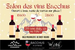 20ème Salon des Vins Bacchus à la Neige_Crest-Voland - OT CVC