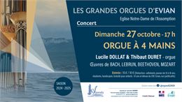 Concert d'orgue 27 Octobre - AGONDA