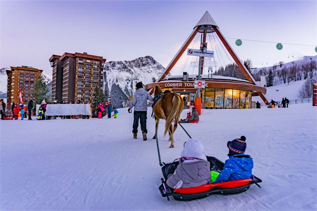 Luge joëring - Corbier Tourisme