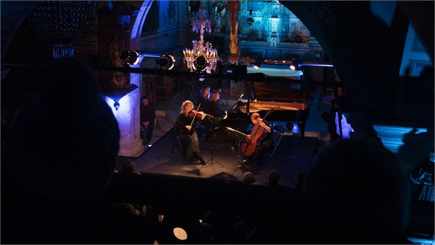 Concert dans l'église pour le Festival Classicaval Opus 1 - Radio Val d'Isère