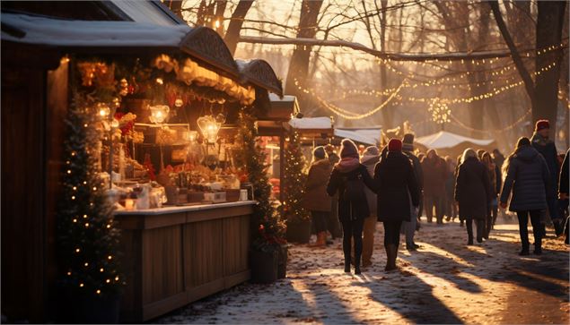 Marché Noël St Rémy de Mne 24 nov 2024 - Freepik